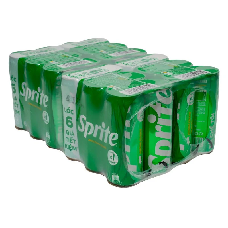  Nước ngọt Sprite hương chanh thùng 24 lon x 320ml 