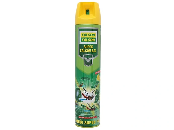  Bình xịt muỗi Falcon S21 chanh 600ml 