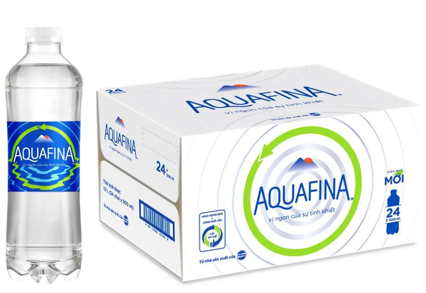  Nước tinh khiết Aquafina 500ml/chai 