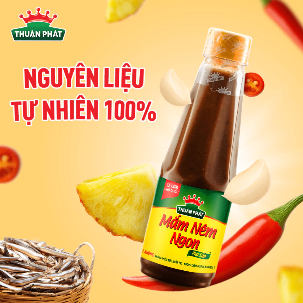  Mắm Nêm Ngon Pha Sẵn Thuận Phát 290g/1130g 
