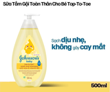 Sữa tắm gội toàn thân Johnson's Baby TOP TO TOE 500ml 