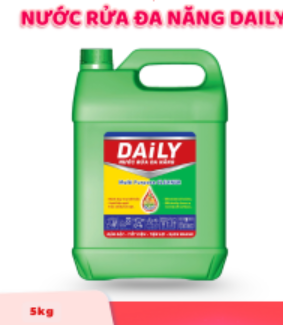  Nước rửa đa năng Daily 5kg 