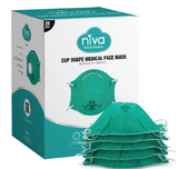  Khẩu Trang Niva N95 Cup AC95 Ngừa Vi Khuẩn Virus, Đạt Chuẩn FDA 