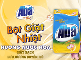  Bột giặt nhiệt Aba hương nước hoa túi 720g 