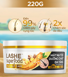  Mặt Nạ Tóc Dưỡng Chất Đa Tầng LASHE SUPERFOOD SCALP CARE 220G 