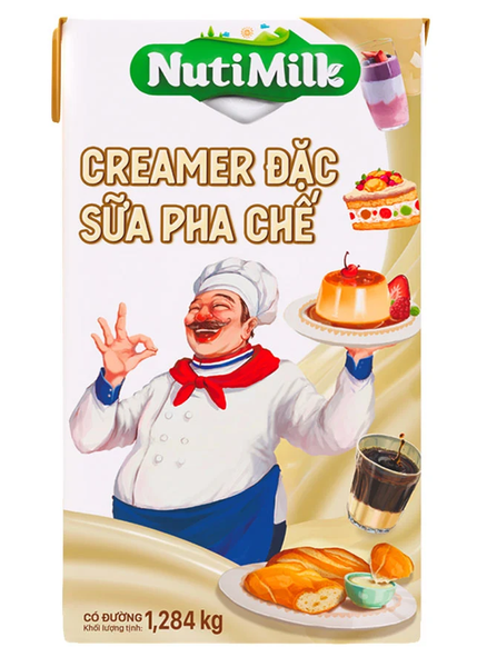  Creamer đặc sữa pha chế Nutimilk hộp 1,284 kg 