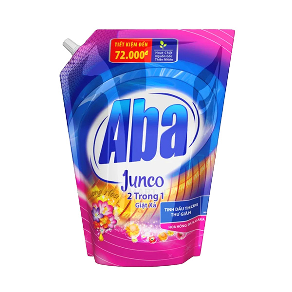  Nước giặt ABA JUNCO 2in1 Hương thơm Sang trọng 2-3.6kg 