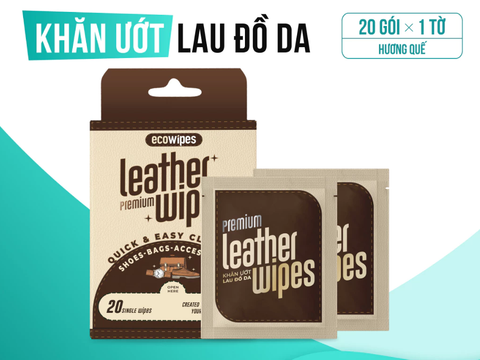 Vệ sinh đồ da (giày da, túi da, sofa...)