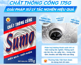  BỘT THÔNG CỐNG SUMO 175G – Thông Sạch Cặn Bã, Tóc, Rác Thải, Khử Mùi Hôi Tức Thì 