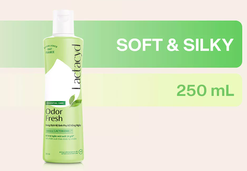  Dung Dịch Vệ Sinh Phụ nữ Lactacyd Odor Fresh Ngăn Mùi 24H 250ml 