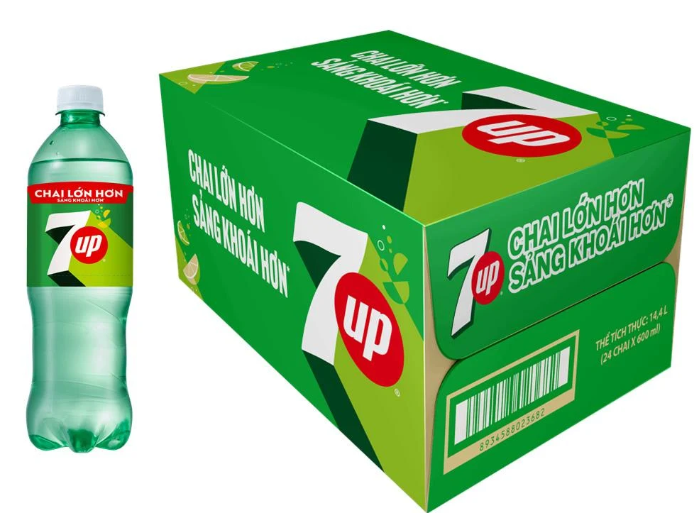  Nước giải khát 7 Up 24x600ml 