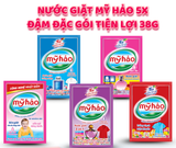  Nước Giặt 5X Đậm Đặc Mỹ Hảo Tiết Kiệm Và Tiện Lợi Gói 38g x 200 gói/ thùng 