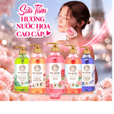  Sữa Tắm Thiên Nhiên PURITÉ Hương Hoa Anh Đào/Hoa Hồng/Hoa Oải Hương/Hoa Mẫu Đơn/Tinh Dầu Thơm 850ML - 1.1L - 1.4L 