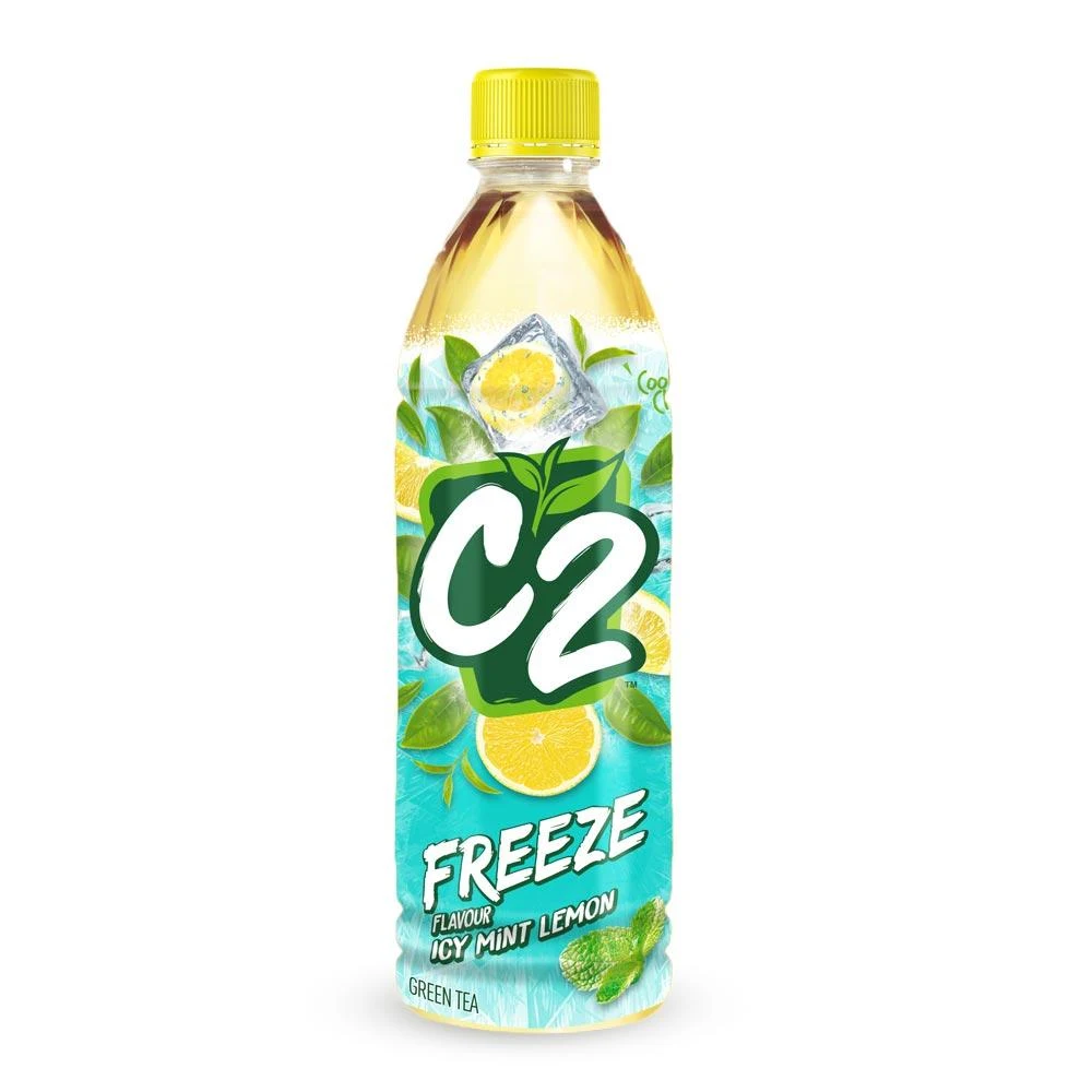  Trà xanh C2 Chanh tuyết bạc hà 455ml 