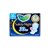  Băng vệ sinh Laurier Safety Night Đêm Siêu An Toàn 30cm 4 miếng 