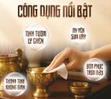  Khăn giấy ướt bao sái lau bàn thờ EcoWipes hộp 20 gói hương trầm 