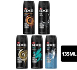 Xịt nước hoa nam toàn thân AXE 135ml, lưu hương và khử mùi lên đến 48h 