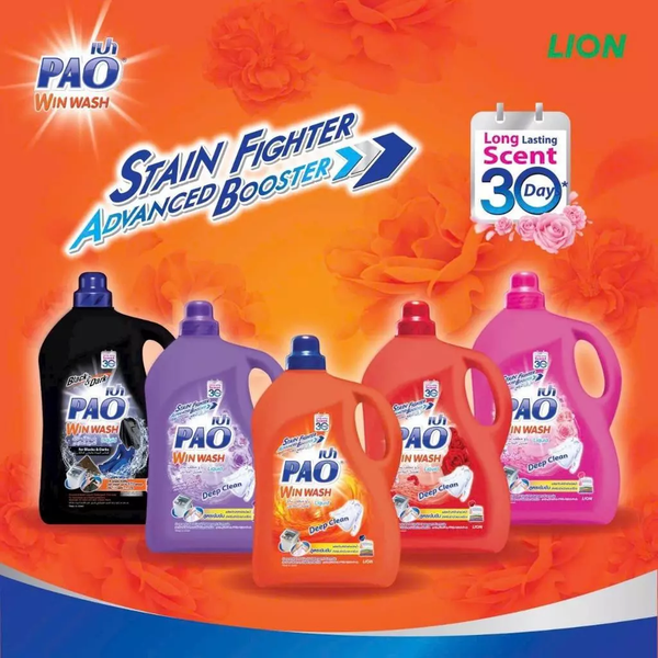  Nước giặt PAO Thái Lan Đậm Đặc Thơm Lâu 3L 