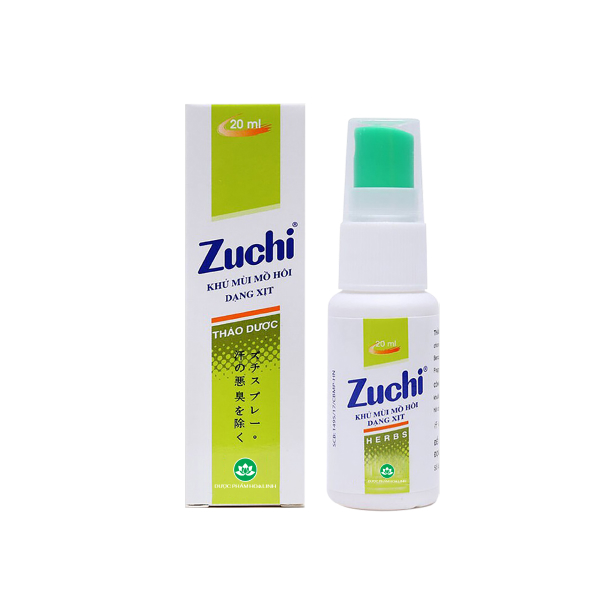  Zuchi Herbs (Khử mùi dạng xịt) 20ml 