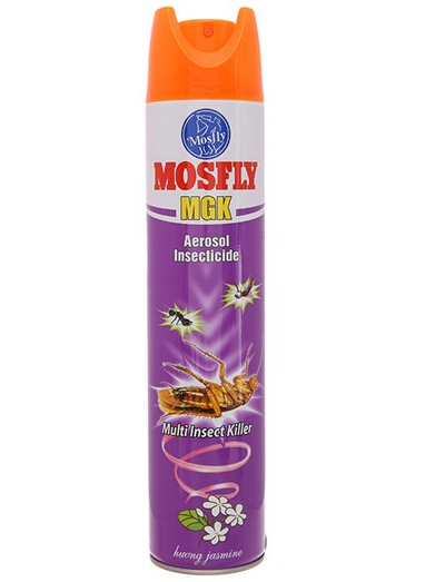  Bình xịt côn trùng Mosfly MGK hương hoa lài 600ml 