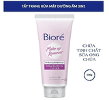  Sữa Tẩy Trang Rửa Mặt 3 Trong 1 Dưỡng Ẩm Mịn Da Biore 100g 