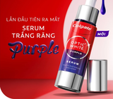  Tinh chất trắng răng tăng cường Colgate Optic White Purple Serum-Trung hòa sắc vàng, rạng rỡ tức thì 40ML 