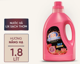  Nước xả làm mềm vải Lix sạch thơm hương nắng hạ 1,8/ 2,2L/ 3,2L 