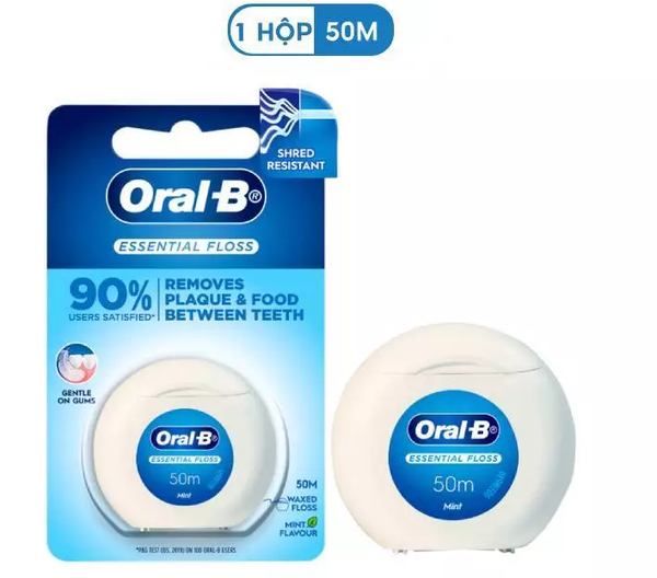  Chỉ Nha Khoa ORAL-B Essential Floss - Hộp 50m 