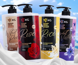  Sữa Tắm Dưỡng Trắng HC - Dưỡng Ẩm Sâu, Sáng Da Tự Nhiên, Lưu Hương Lâu, Nhiều Mùi Hương - 1000ml 