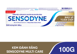  Kem đánh răng SENSODYNE Multi Care 100g giúp giảm ê buốt hiệu quả và giúp nướu chắc khỏe 