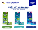 Khăn Uớt Mini Tempo Protect Ngăn Ngừa Vi Khuẩn Cao Cấp An Toàn 
