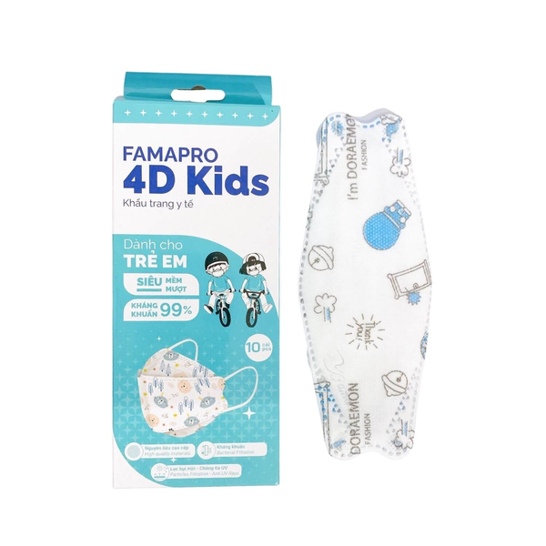  Khẩu trang trẻ em 4D Famapro 