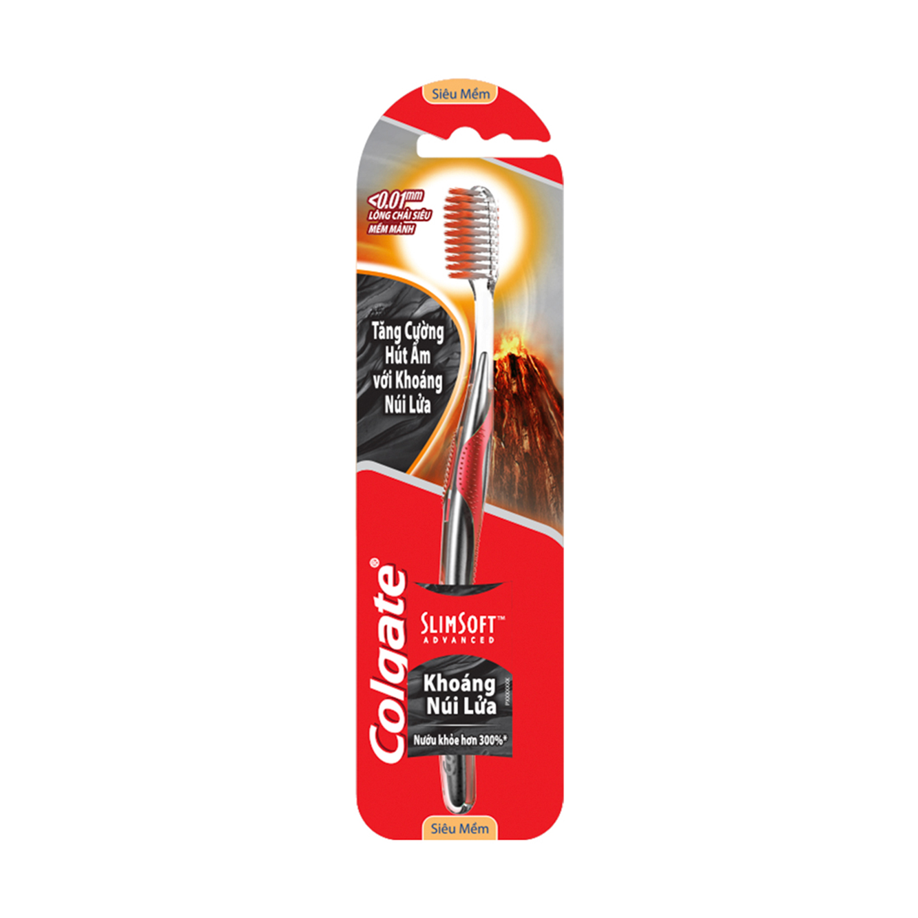  Bàn chải đánh răng Colgate Slim soft Advanced Volcanic 