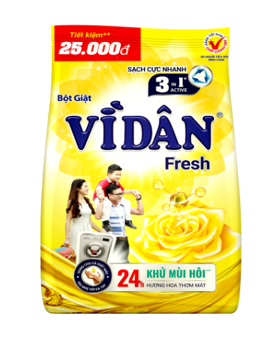  Bột giặt Vì Dân Fresh 