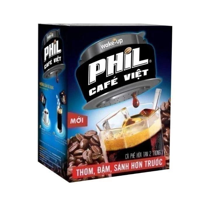  Cà Phê Phil 2in1 Hộp 15 Gói x 16g 
