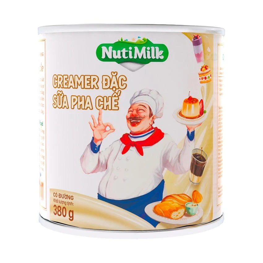  Creamer đặc Nutimilk hộp 380g 