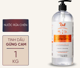  Nước rửa chén On1 tinh dầu gừng cam/gừng sả 500g-1Kg rửa bát đánh bay dầu mỡ bảo vệ da tay 