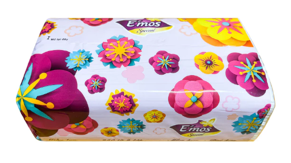  Khăn giấy rút E'mos Special 250 tờ 