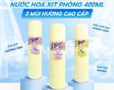  Nước Hoa Xịt Phòng Sumo 400ml 3 Mùi Hương Cao Cấp, Lan Toả Hương Thơm 