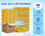  Giấy Rút Đa Năng Giấy Ăn Gấu Trúc Elene Bamboo 100 Tờ - 3 Lớp 