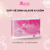  Giấy vệ sinh Bless You Alavie (6 cuộn/ lốc) 