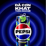  Nước Uống Có Gaz Pepsi Vị Chanh Không Calo, Không Đường 320ml/lon 