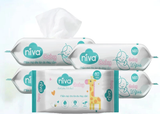  Khăn Ướt Không Mùi Cho Bé Niva Baby NB1 – 80 Tờ/Gói, Không Cồn, Dịu Nhẹ, An Toàn 