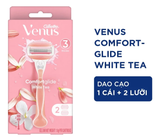  Dao Cạo Nữ GILLETTE Venus Hương Hoa Trà Trắng White Tea - Hộp 1 Cán 2 Lưỡi dao cạo 