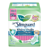  Băng vệ sinh Laurier Siêu Mỏng 1mm Kháng khuẩn 25cm 7 miếng 