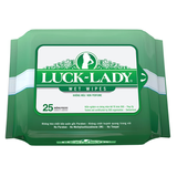  Khăn ướt Luck Lady ko mùi/ hương tự nhiên 25 tờ 
