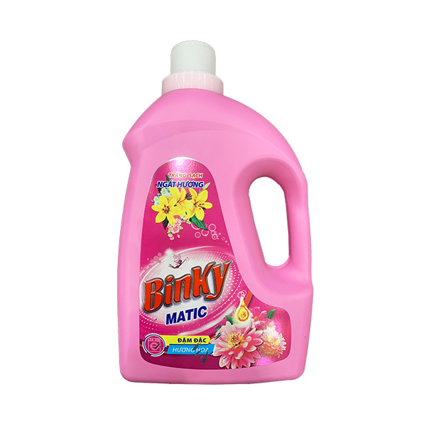  Nước giặt BINKY MATIC Hương nước hoa 2.4 - 3.1 - 3.3 - 3.6 kg 
