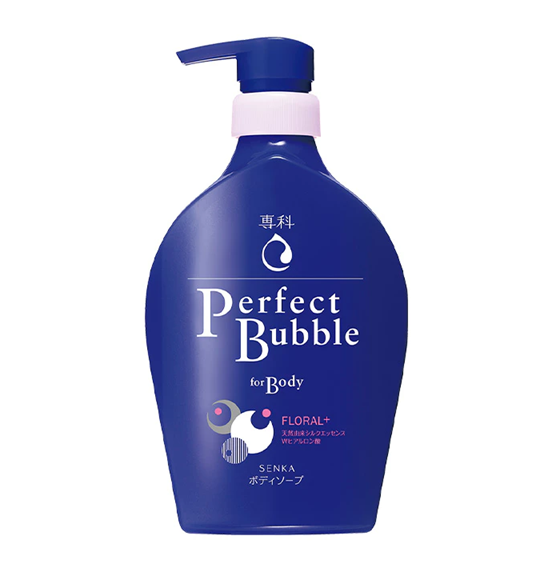  Sữa tắm dưỡng ẩm hương hoa tươi mát Senka Perfect Bubble for Body Floral Plus n 500 ml 