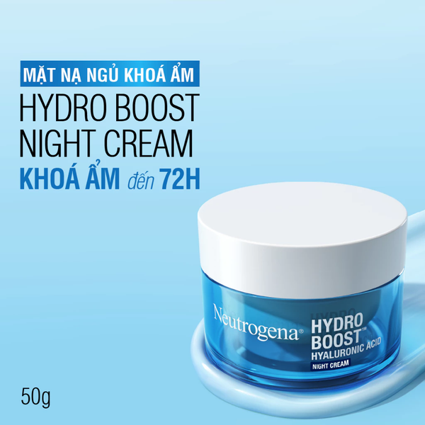  Mặt nạ ngủ Neutrogena Hydro Boost Hyaluronic Acid Night Cream (50g) 