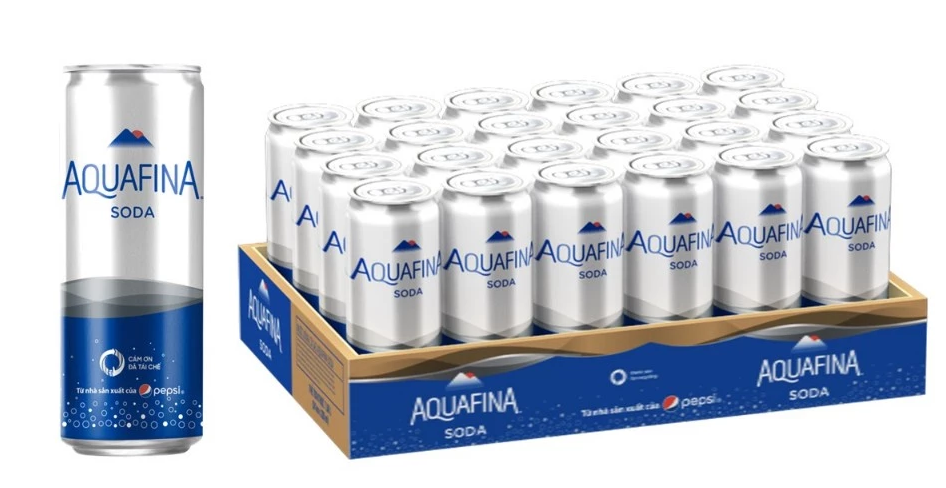  Nước Uống Có Gaz Aquafina Soda 320ml/lon 